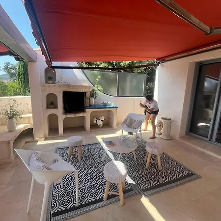 Provencale Magnifique Vue Golfe De St Tropez 罗克布伦河畔阿尔让