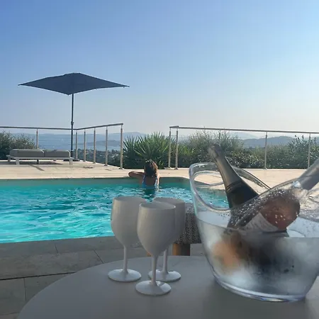 别墅 Provencale Magnifique Vue Golfe De St Tropez 罗克布伦河畔阿尔让